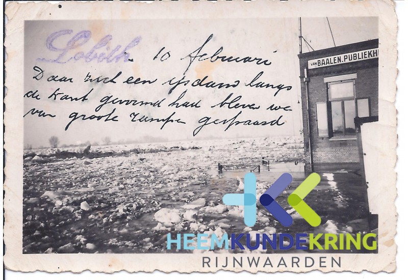 IJsgang op de Rijn 1940 Coll. N. Peperkamp 10 febr F000009